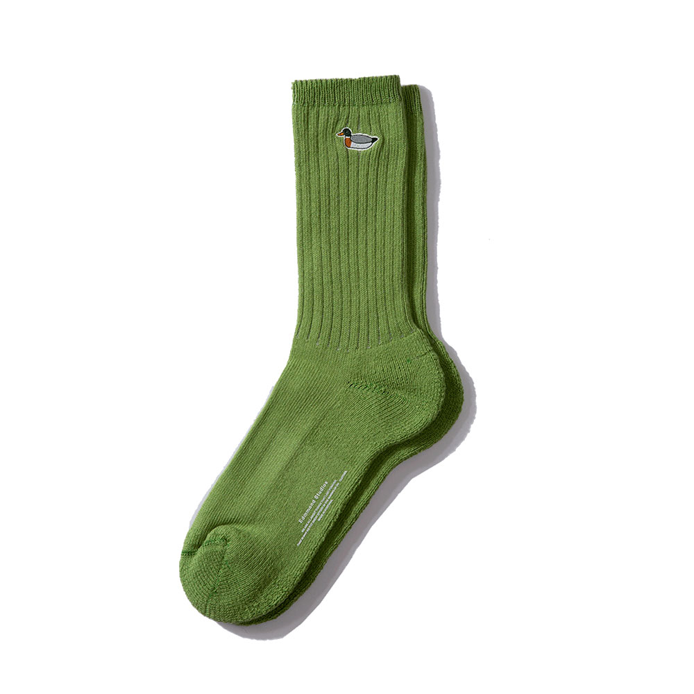 Duck Socks Green