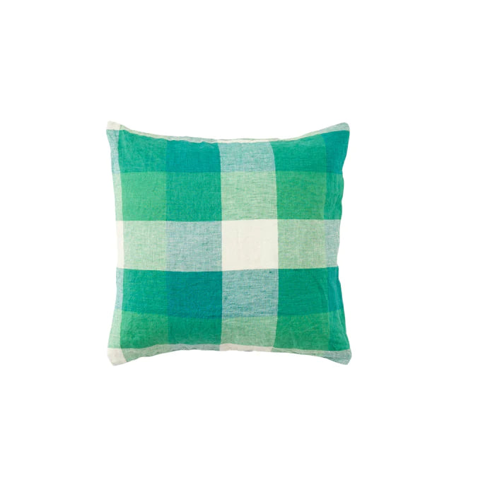 Society of Wanderers Apple Check Cushion Cover