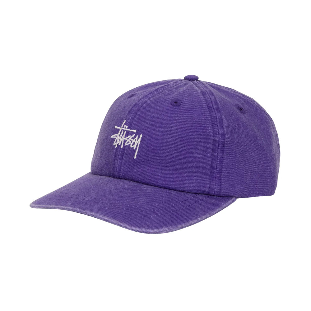 Washed Stock Lo Pro Cap Grape