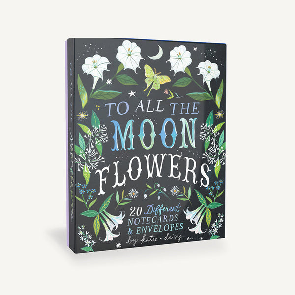 Abrams & Chronicle Moonflowers Notecards