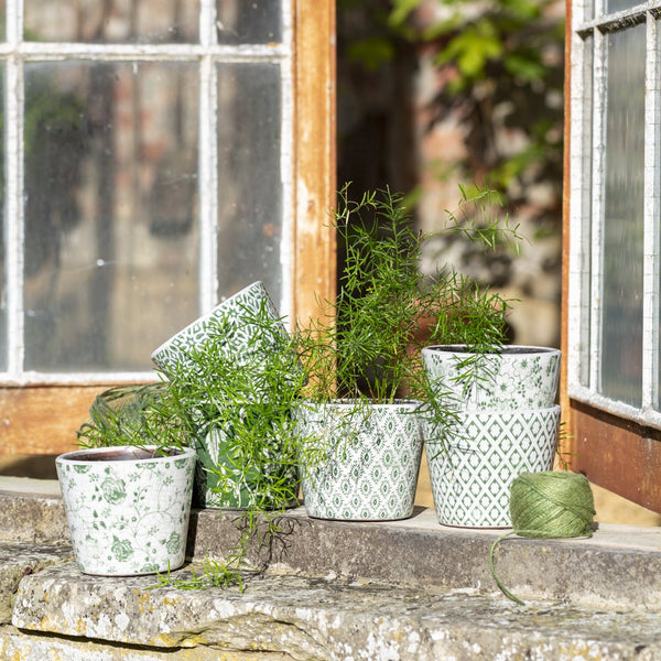 Dutch Plant Pots In Assorted Designs - Small