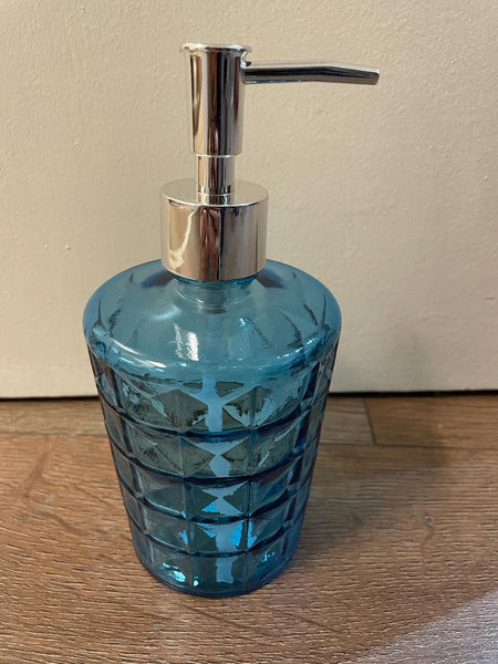 Jarapa Glass Diamond Soap Dispenser