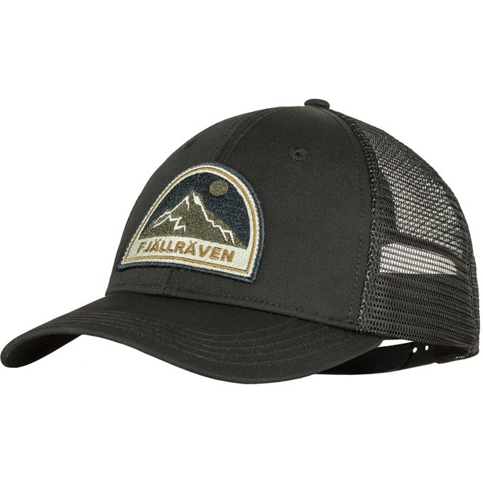 Badge Langtradarkeps Cap - Black