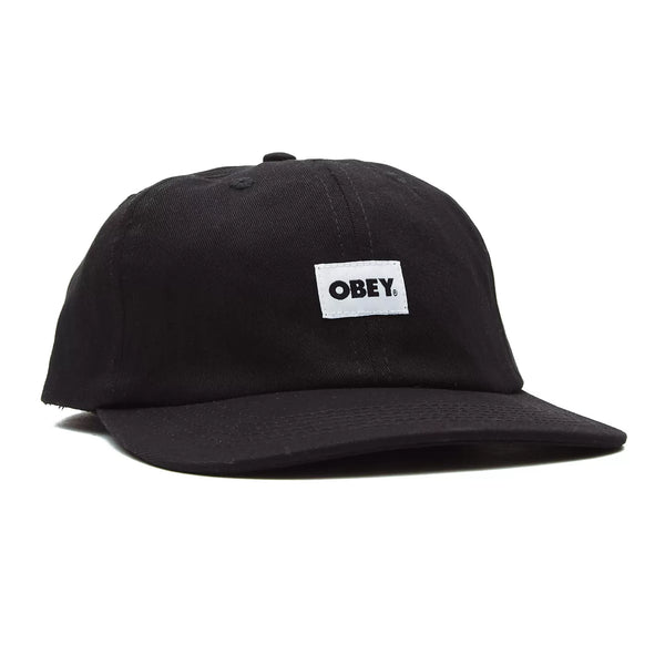 | Bold Label Panel Cap | Black