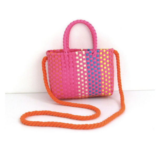 Cross Body Basket Bag