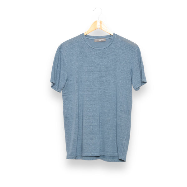 Linen Tee Df 7060 373 Indigo