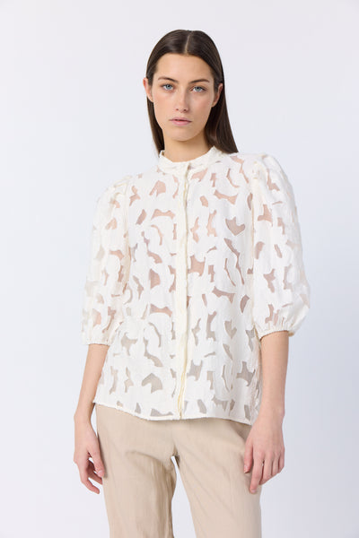 Aster Blouse - Ivory