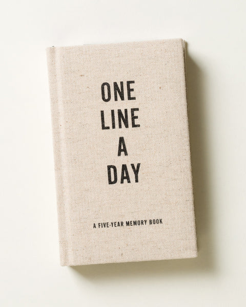 Canvas One Line A Day Book