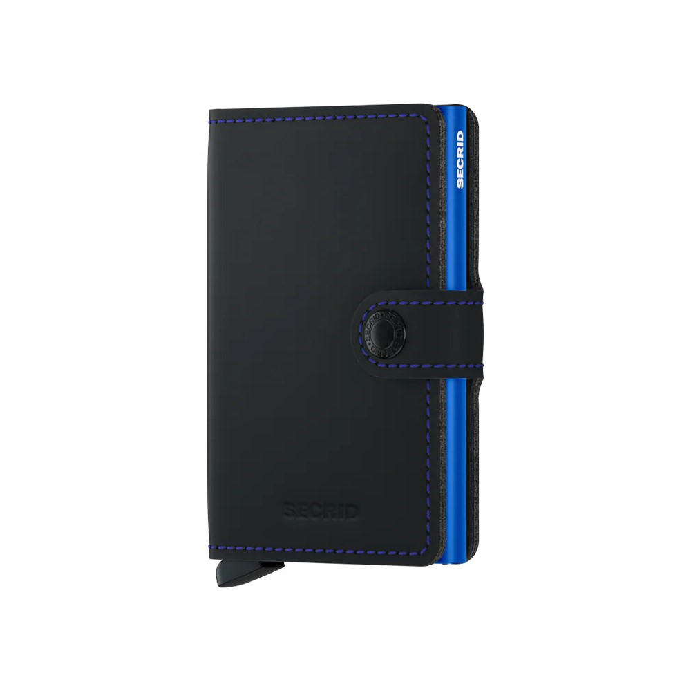 Miniwallet Matte Black & Blue