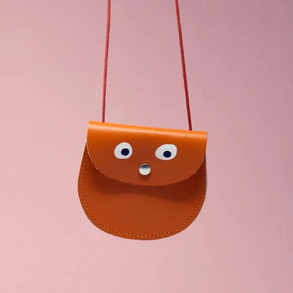 Orange Googly Eye Pocket Purse