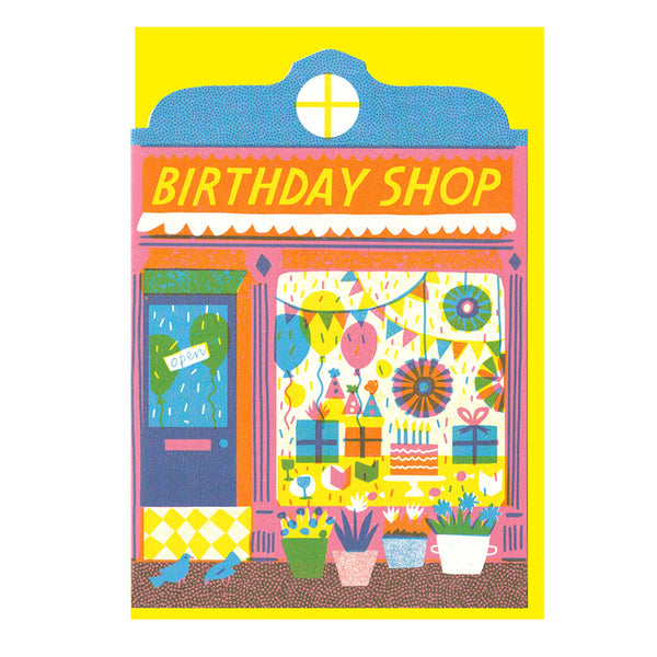 The Printed Peanut Birthday Card Die Cut Birthday Shop