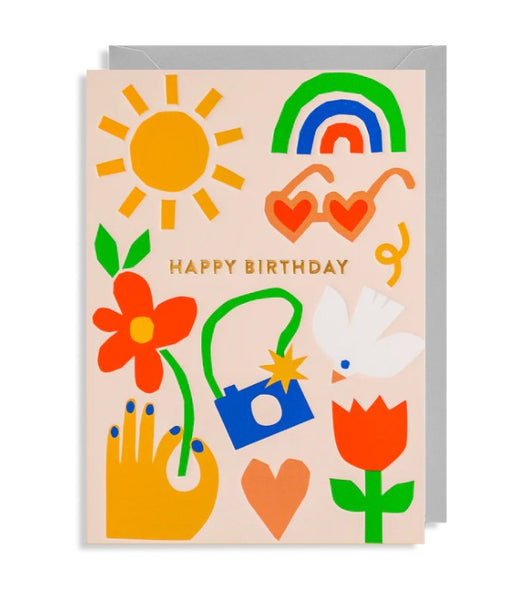 Birthday Card Birthday Icons