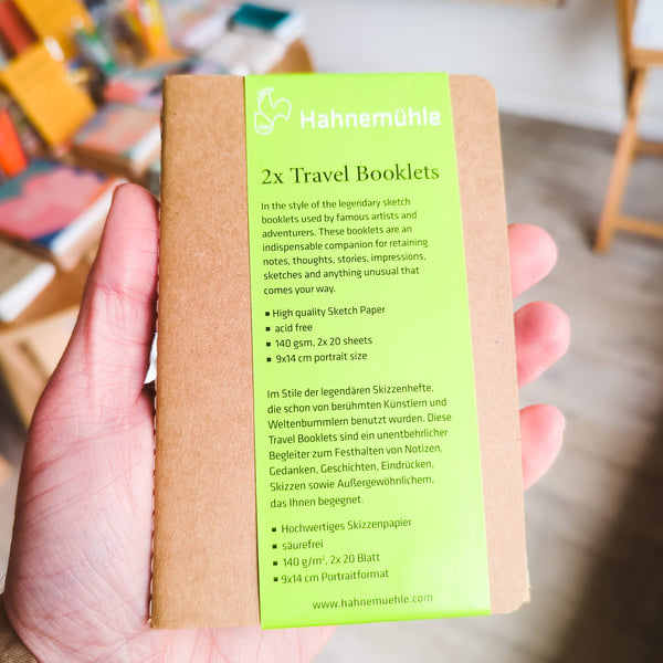 Hahnemühle Travel Pocket Sketchbooks Set Of 2