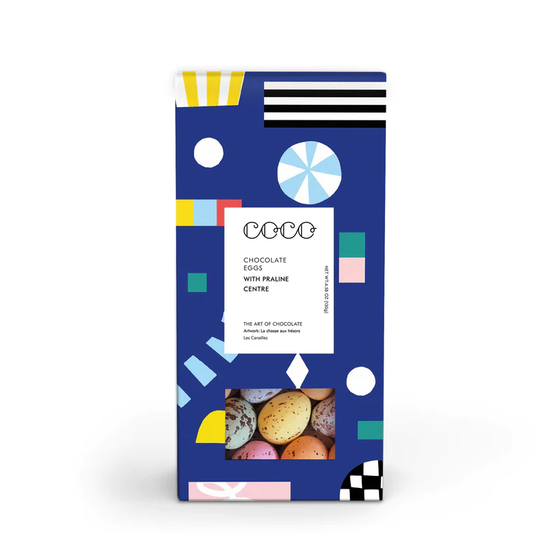 Coco Chocolatier - Chocolate Eggs With Praline Centre