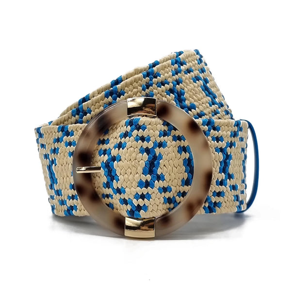 Kayleigh Belt Blue Mix