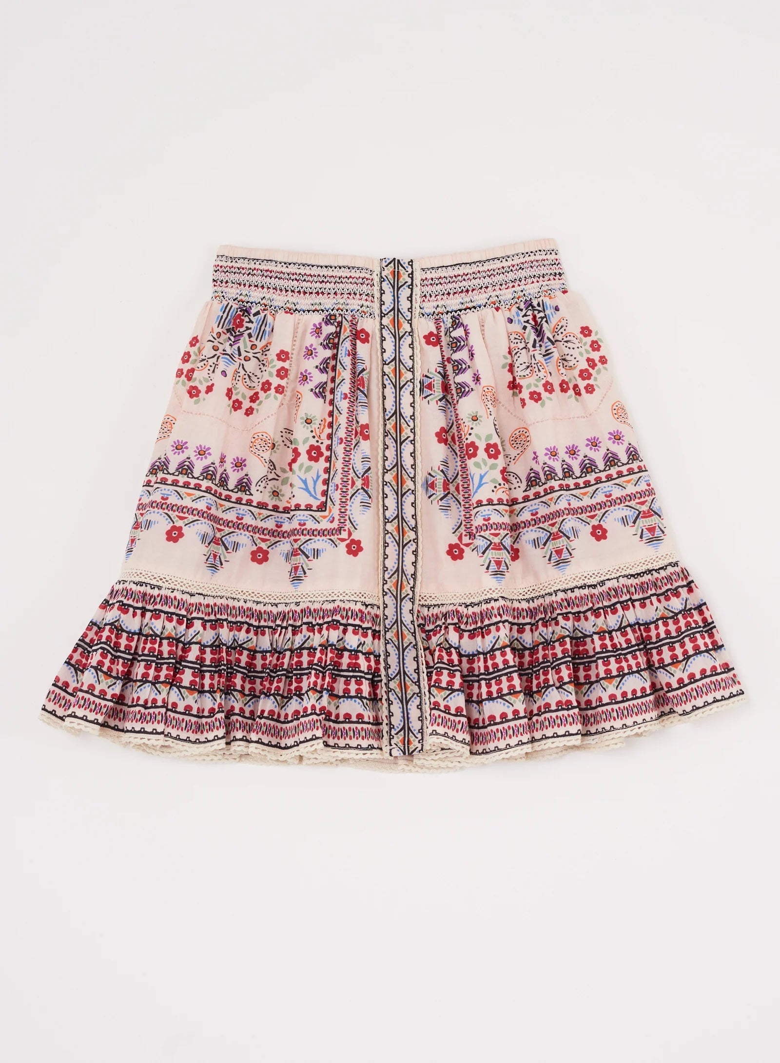 Eden Print Mini Skirt | Floral Print