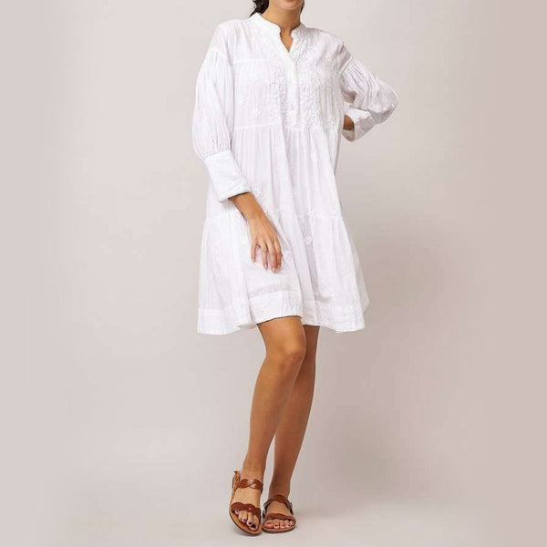 Buta Dress - White