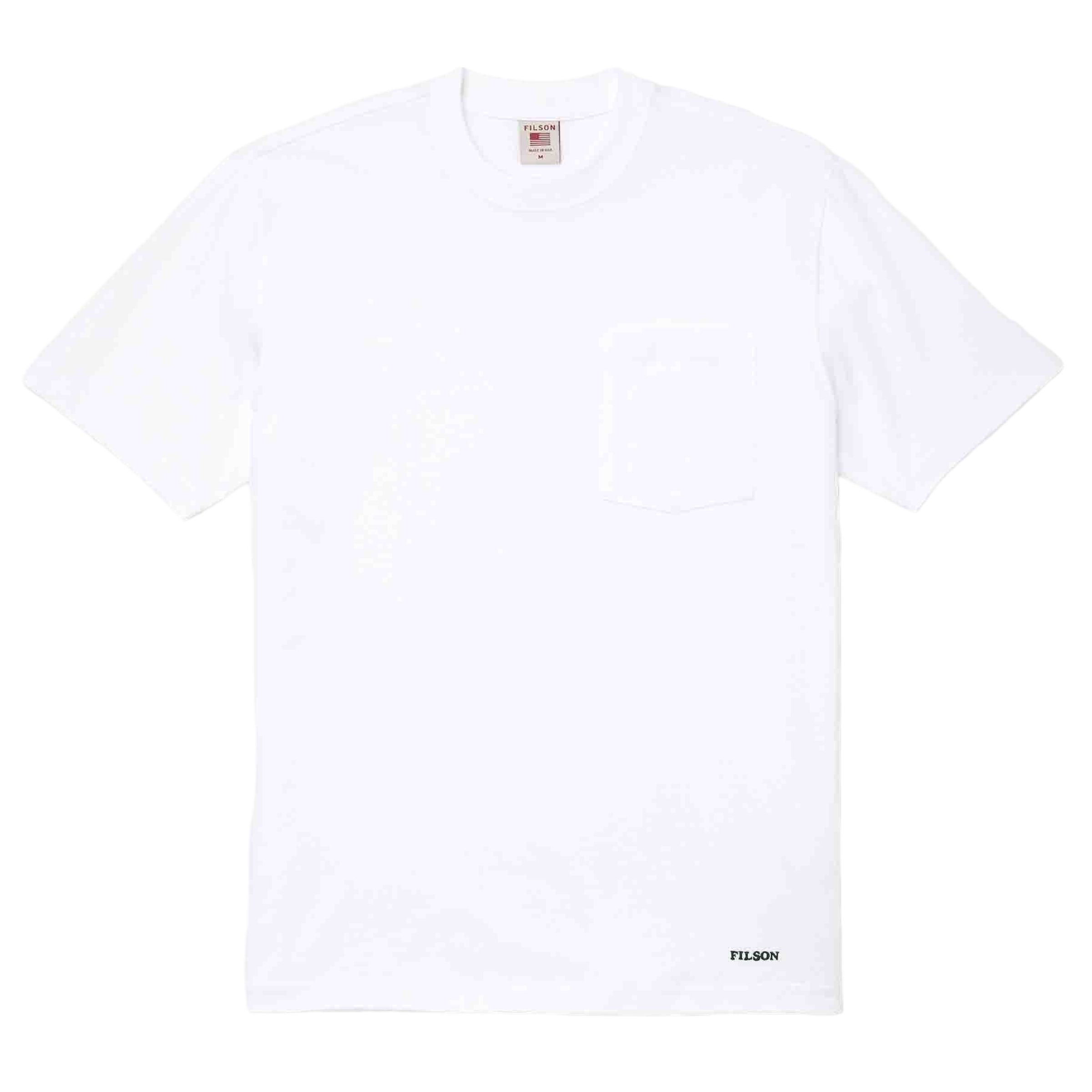 T-shirt Pioneer Pocket Uomo Bright White