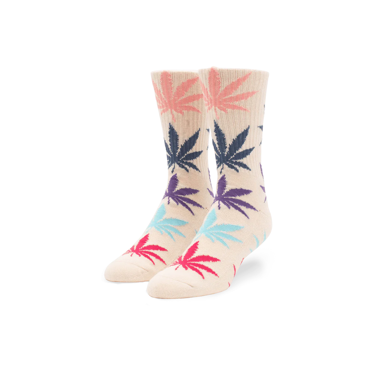 Multi Hit Plantlife Sock - Cream