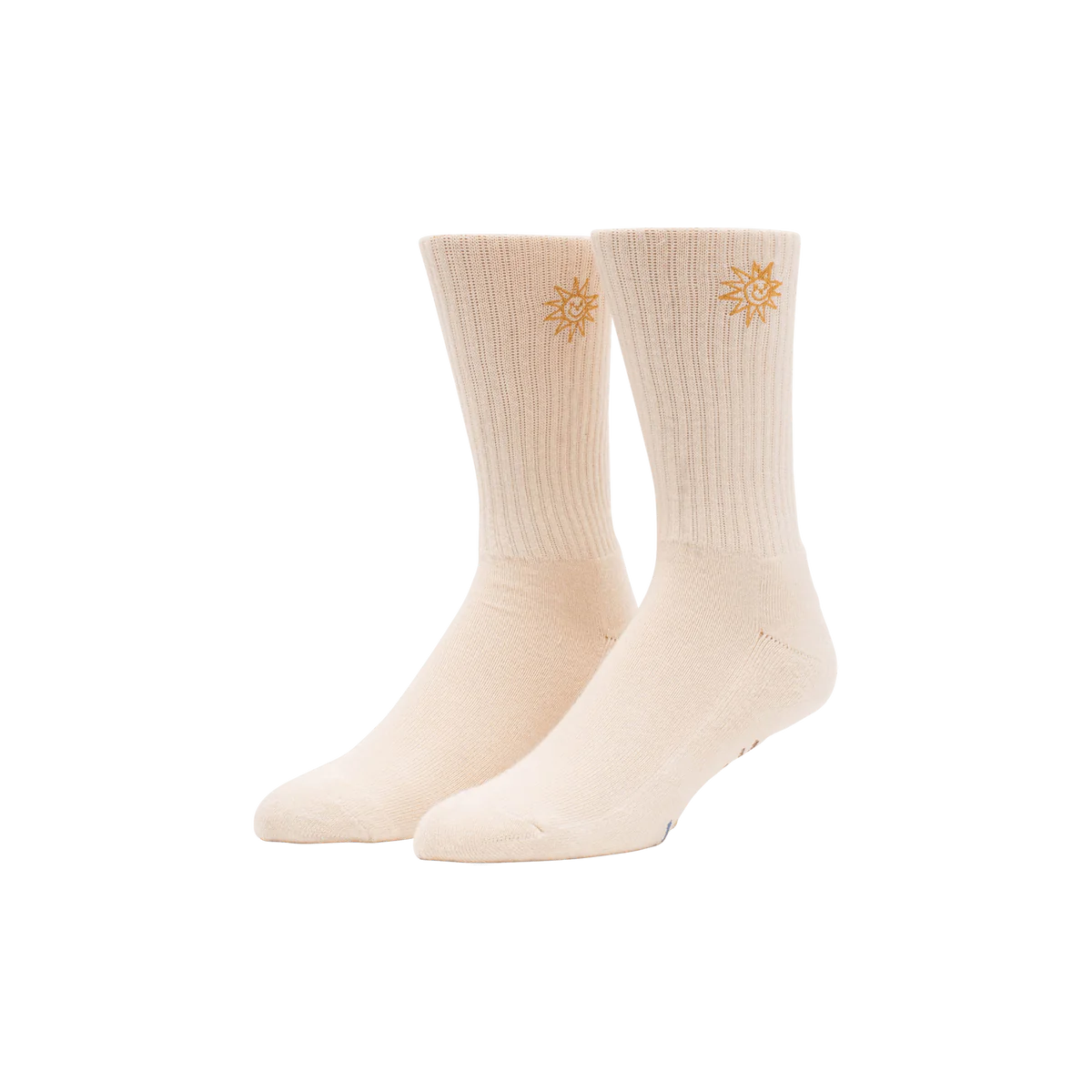 Sun Guy Crew Sock - Cream