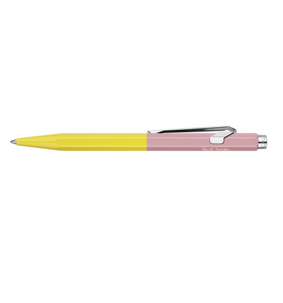 849 Paul Smith Ballpoint Pen - Chartreuse & Rose