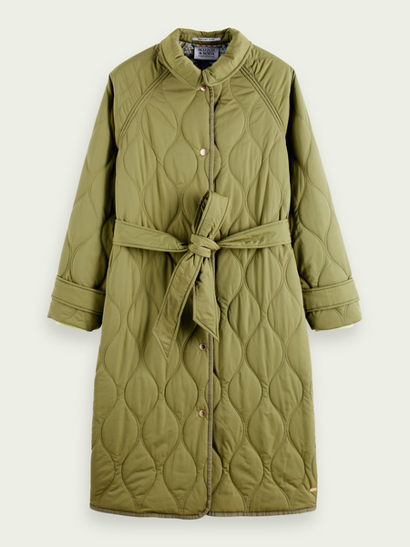 Army Long Quilted Jacket