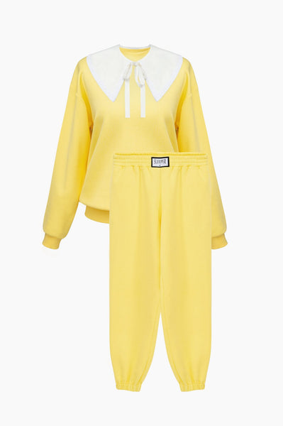 Yellow Diana Athpleasure Sweatsuit