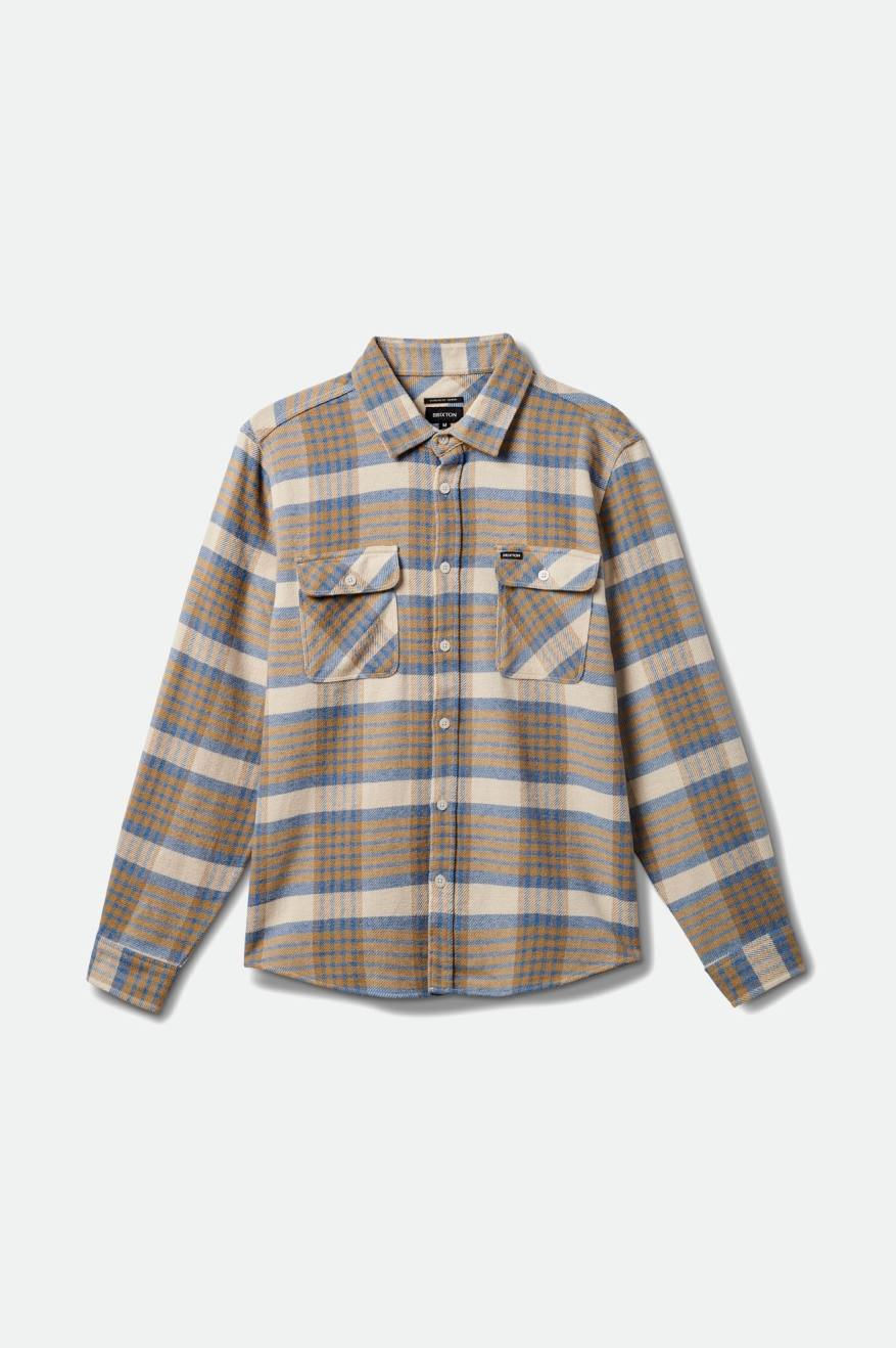 Bowery Shirt - Whitecap / Sand / Blue Heaven