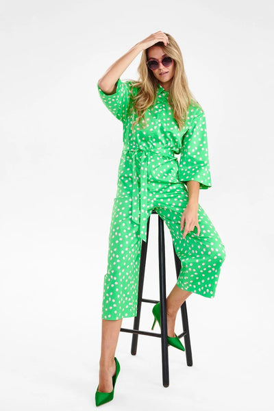 Paula Jumpsuit Poison Green