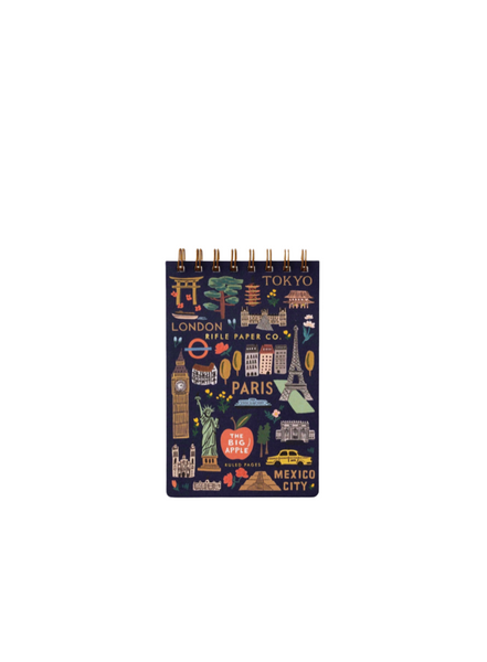 Rifle Paper Co. Bon Voyage Small Top Spiral Notebook From Co.