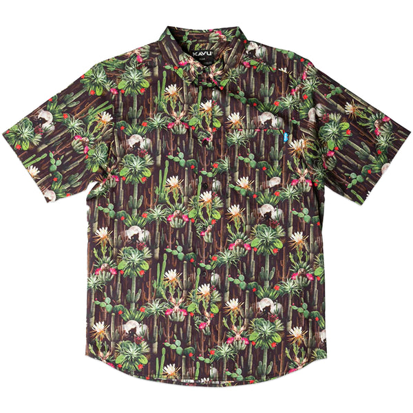 The Jam Ss Shirt - Cactus Forest