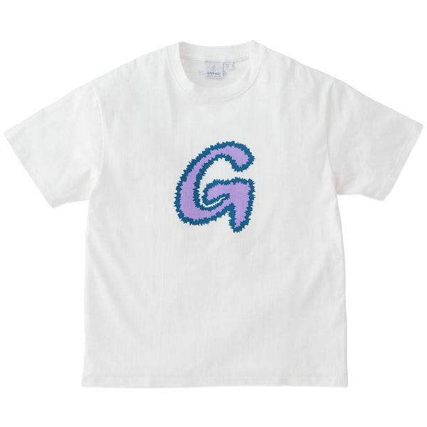 Fuzzy G-logo T-shirt - White