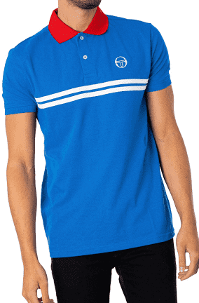 Supermac Polo Strong Blue/ Adrenaline Rush