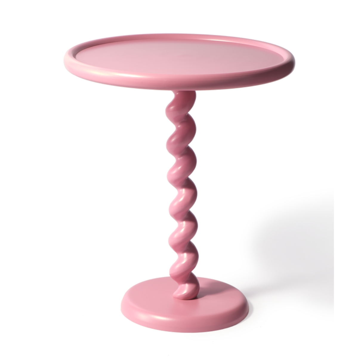 Twister Side Table - Light Pink