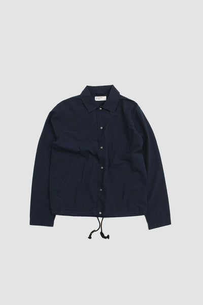 Porto Jacket Cotton Seersucker Navy