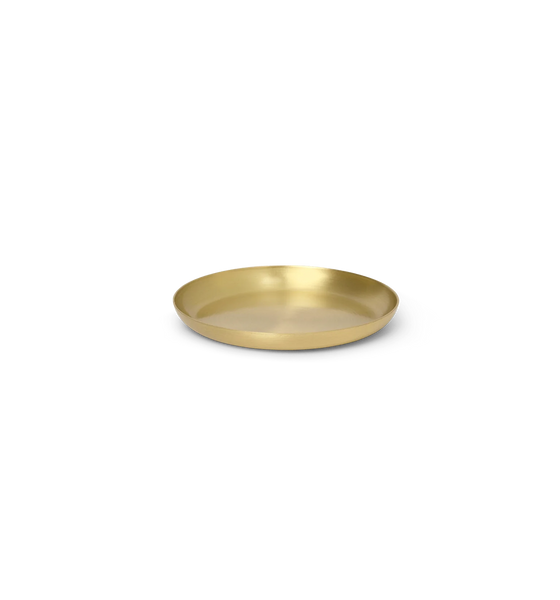 Brass Basho Tray Round