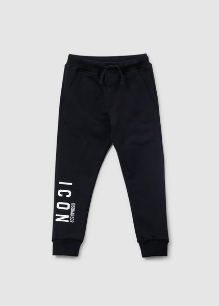 Dsquared2 Kids Icon Sweatpants In Black