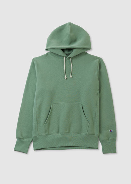 Champion Men's Hooded Sweatshirt In Green