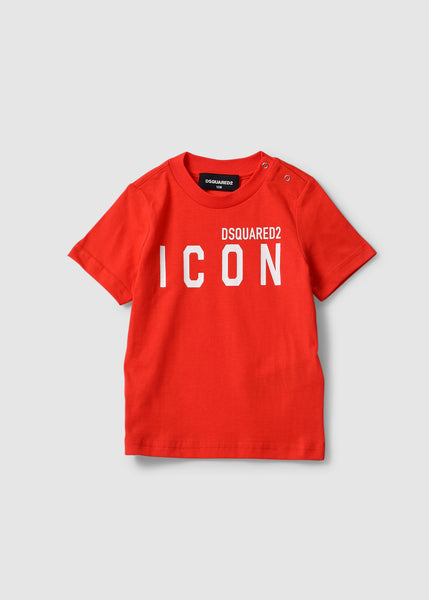 Dsquared2 Kids Icon T-shirt In Red