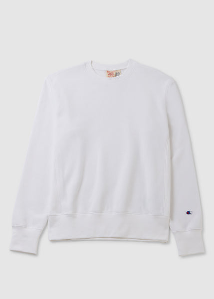 Champion Men's Crewneck Sweatshirt In White