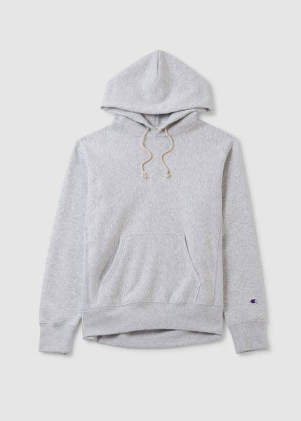 Champion Men's Hooded Sweatshirt In Grey