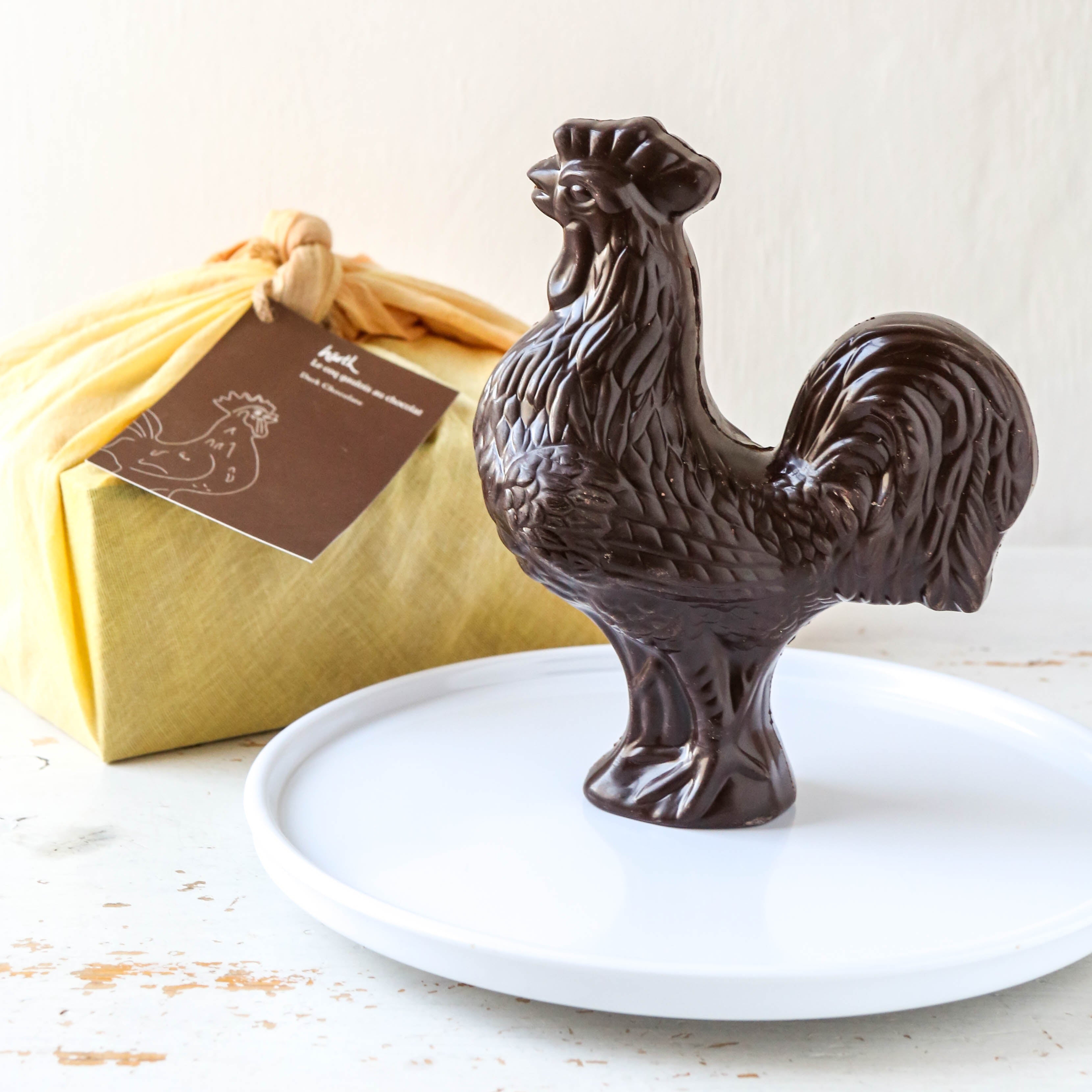 Vegan Dark Chocolate Rooster