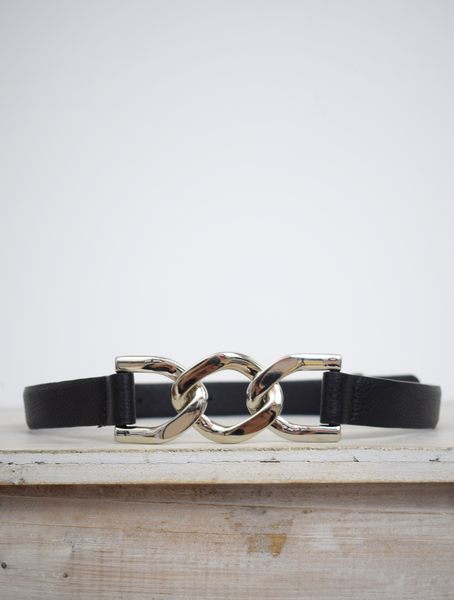 Lola Link Belt Black/nickel