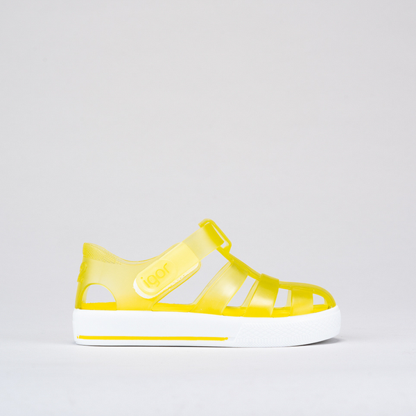 : Star Jelly Sandals - Amarillo