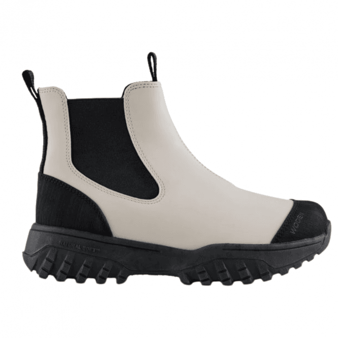 Oatmeal Magda Rubber Track Boots