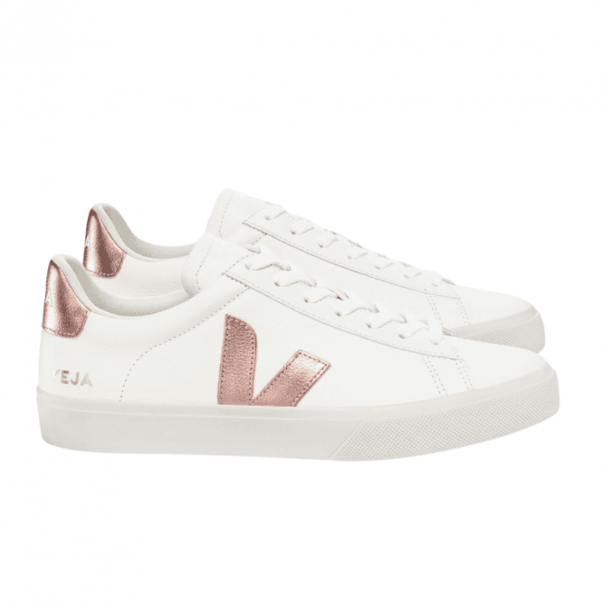 White Extra Nacre Campo Chromefree Leather Trainers Sneakers