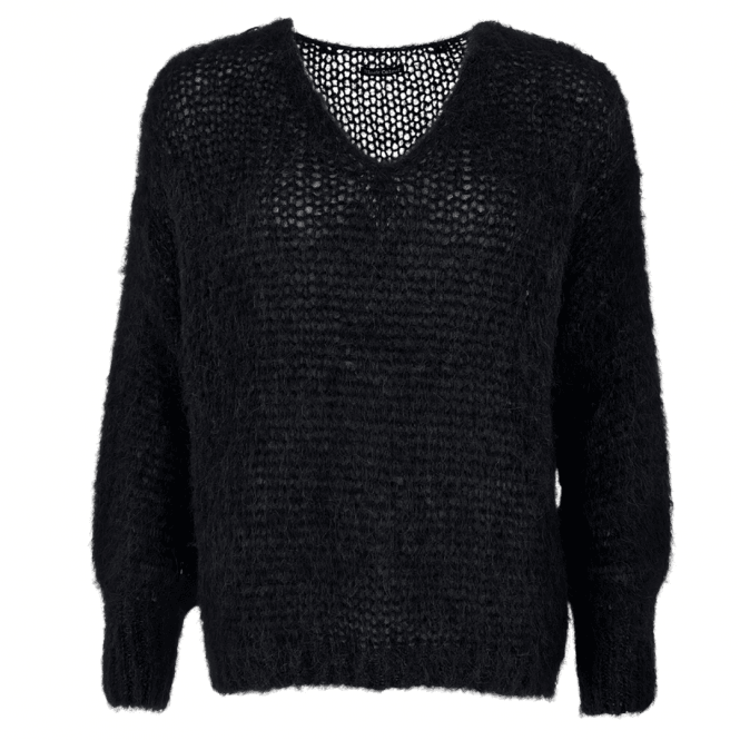 Black Simona Knitted Jumper