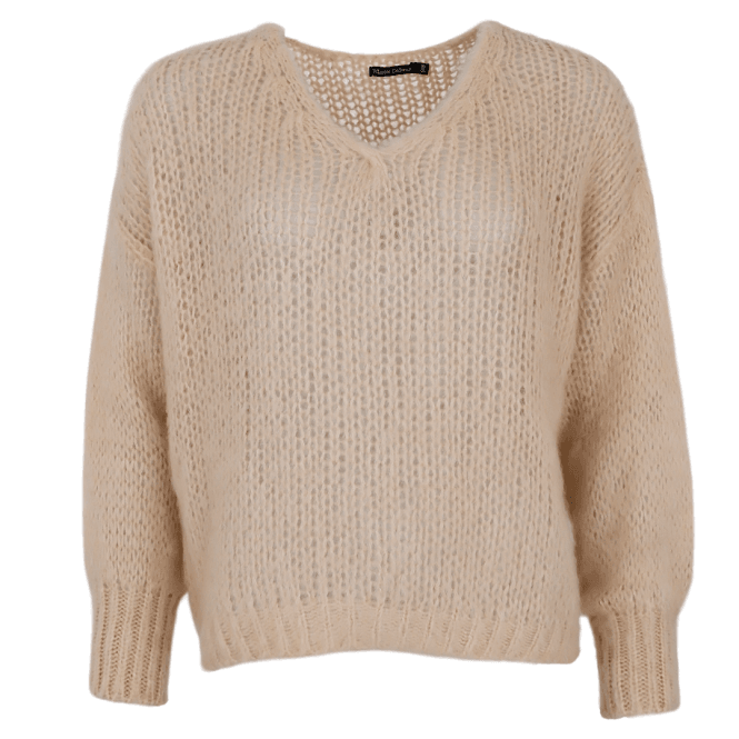 Simona Knitted Jumper Champagne