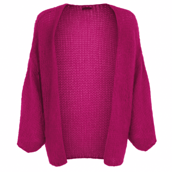 Pink Casey Long Sleeve Cardigan