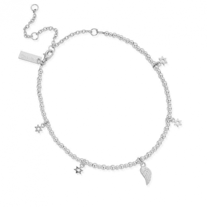 Silver Mini Cute Divinity Within Anklet